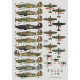 Декаль Hurricane чехословацьких пілотів ч.I 1/72 DKdecals DK72139