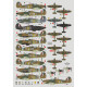 Декаль Hurricane чехословацьких пілотів ч.II 1/72 DKdecals DK72140