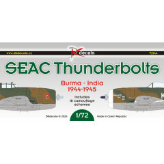 Декаль Thunderbolts SEAC 1/72 DKdecals DK72144