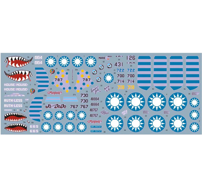 Декаль Літаки CACW 1/72 DKdecals DK72166