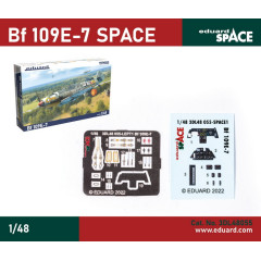 3D декаль для Bf 109E-7 SPACE 1/48