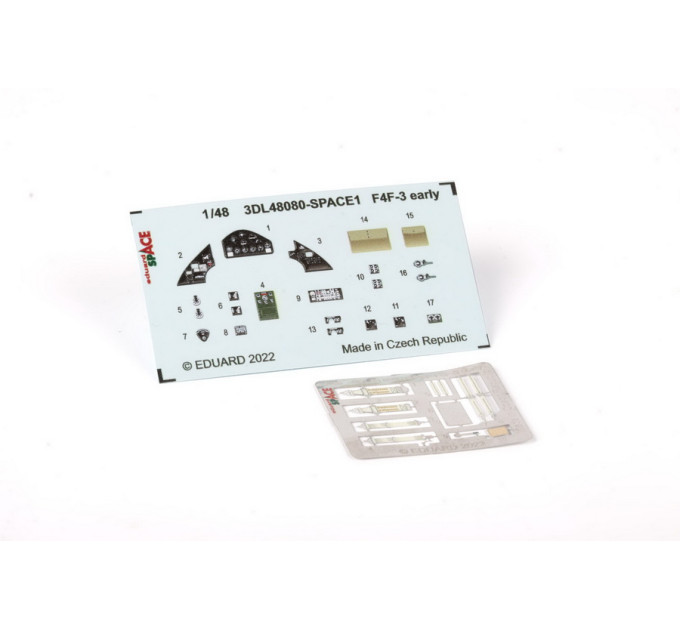 3D декаль для F4F-3 ранній SPACE 1/48