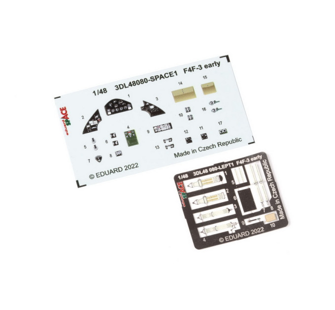 3D декаль для F4F-3 ранній SPACE 1/48