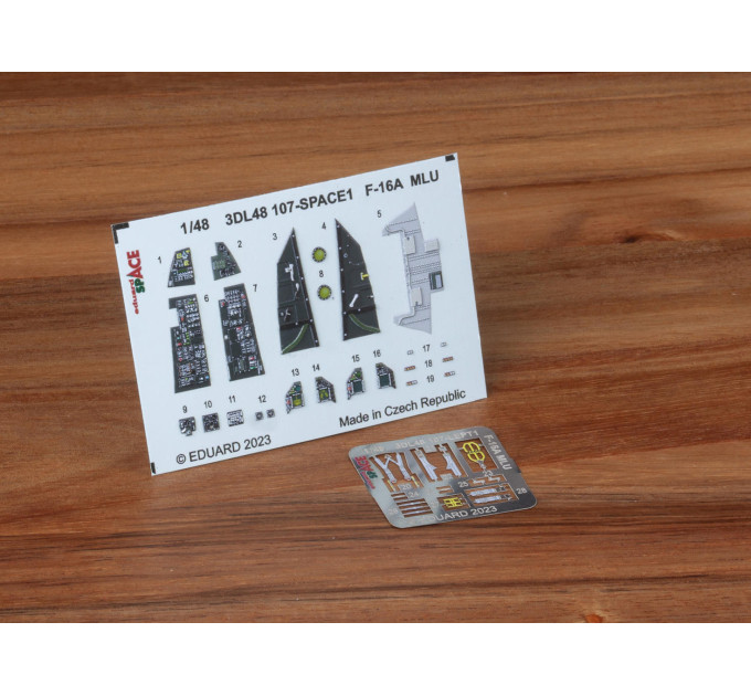 Декаль F-16A MLU SPACE 1/48 Eduard 3DL48107
