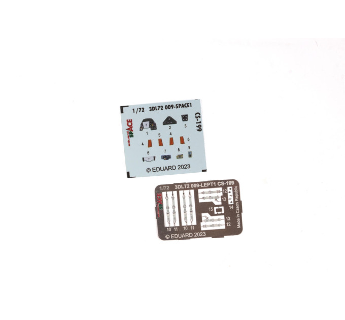 3D декаль CS-199 1/72 SPACE Eduard 3DL72009