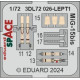 3D декаль МіГ-15БІС 1/72 SPACE Eduard 3DL72026