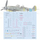 Декаль Bf 109G 1/32 тех.написи Eduard D32023