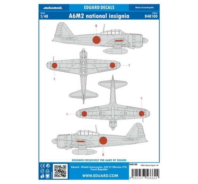 A6M2 нац.позначення 1/48