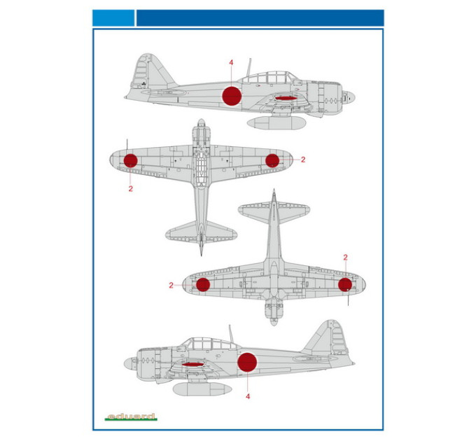 A6M2 нац.позначення 1/48