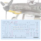 Декаль Bf 109G 1/72 тех.написи Eduard D72048