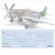 Декаль P-51D 1/72 тех.написи Eduard D72050