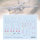 Декаль B-25J 1/48 тех.написи Eduard D48110