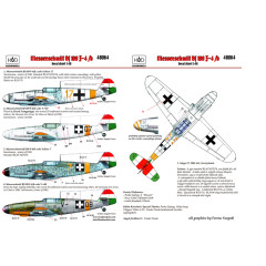 Декаль Bf 109F-4 1/48 частина 1 HADmodels 48064