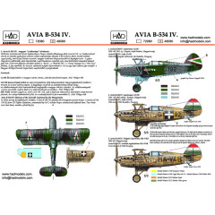 Декаль Avia B-534 1/48 HADmodels 48080