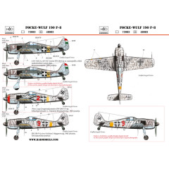 Декаль Fw 190F-8 1/48 частина 2 HADmodels 48083