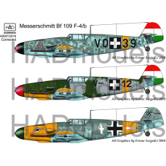 Декаль Bf 109F-4 1/48 частина 2 HADmodels 48087