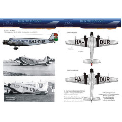 Декаль Ju-52 1/48 HADmodels 48091