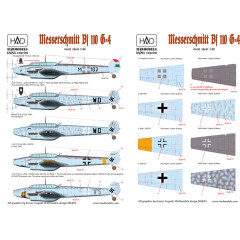 Декаль Bf 110G-4 1/48 HADmodels 48094