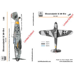 Декаль Bf 109G-6 1/48 частина 1 HADmodels 48098
