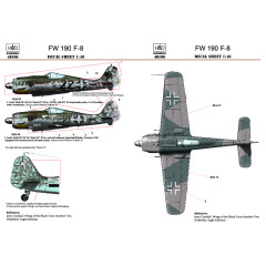 Декаль Fw 190F-8 1/48 частина 3 HADmodels 48106