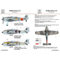 Декаль Fw 190A-8 / R2 1/48 частина 1 HADmodels 48112