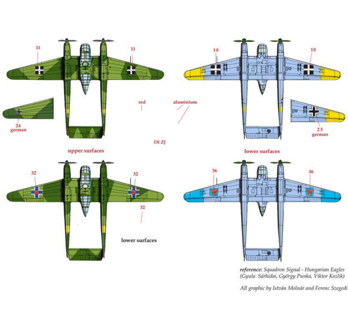 Декаль Fw 189 1/48 HADmodels 48133