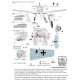 Декаль Bf 109E 1/48 Повна версія тех.написів HADmodels 48153