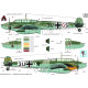Декаль Bf 110D-3 / E-2 1/48 Africa частина 2 HADmodels 48155