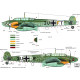 Декаль Bf 110D-3 / E-2 1/48 Africa частина 2 HADmodels 48155