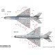 Декаль МіГ-21УМ 1/48 Угорські тех.написи HADmodels 48157