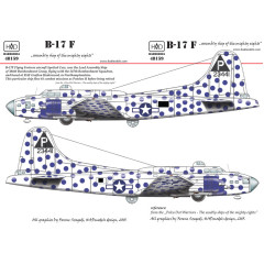 Декаль B-17F 1/48 HADmodels 48159