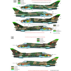 Декаль Су-17 / 22 1/48 HADmodels 48172
