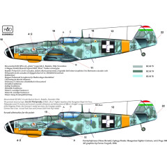 Декаль Bf 109G-14 1/48 HADmodels 48174