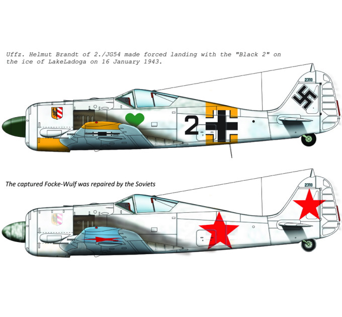 Декаль Fw 190A-4 1/48 HADmodels 48179