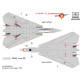 Декаль F-14A VF111 1/48 HADmodels 48194