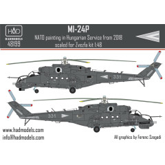 Декаль Мі-24П 1/48 в НАТО HADmodels 48199