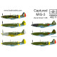 Декаль МіГ-3 1/48 частина 3 HADmodels 48211