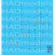 Декаль МіГ-21МФ/БіС 1/48 тех. написи сині HADmodels 48237
