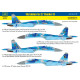 Декаль Су-27 Flanker 1/48 Українських ВПС HADmodels 48257