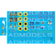 Декаль Су-27 Flanker 1/48 Українських ВПС HADmodels 48257