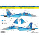 Декаль Су-27УБ 1/48 піксель HADmodels 48260