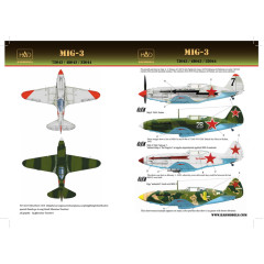 Декаль МіГ-3 1/72 HADmodels 72043