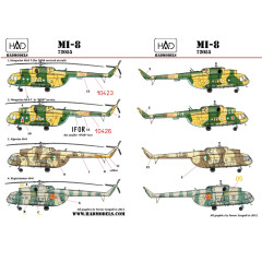Декаль Mi-8 1/72 HADmodels 72055