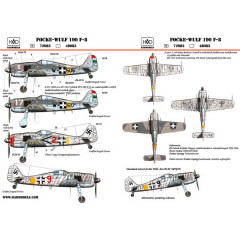 Декаль FW 190F-8 1/72 HADmodels 72083
