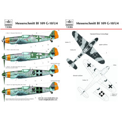 Декаль Bf 109G-10 1/72 HADmodels 72086