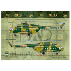 Декаль Mi-17 1/72 HADmodels 72093