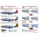 Декаль P-51B Mustang 1/72 HADmodels 72101