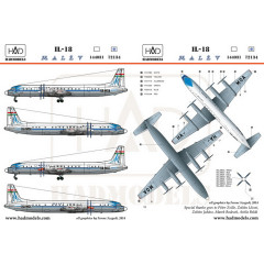 Декаль Іл-18 1/72 HADmodels 72134