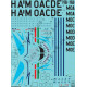 Декаль Іл-18 1/72 HADmodels 72134