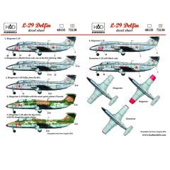 Декаль Л-29 1/72 HADmodels 72138